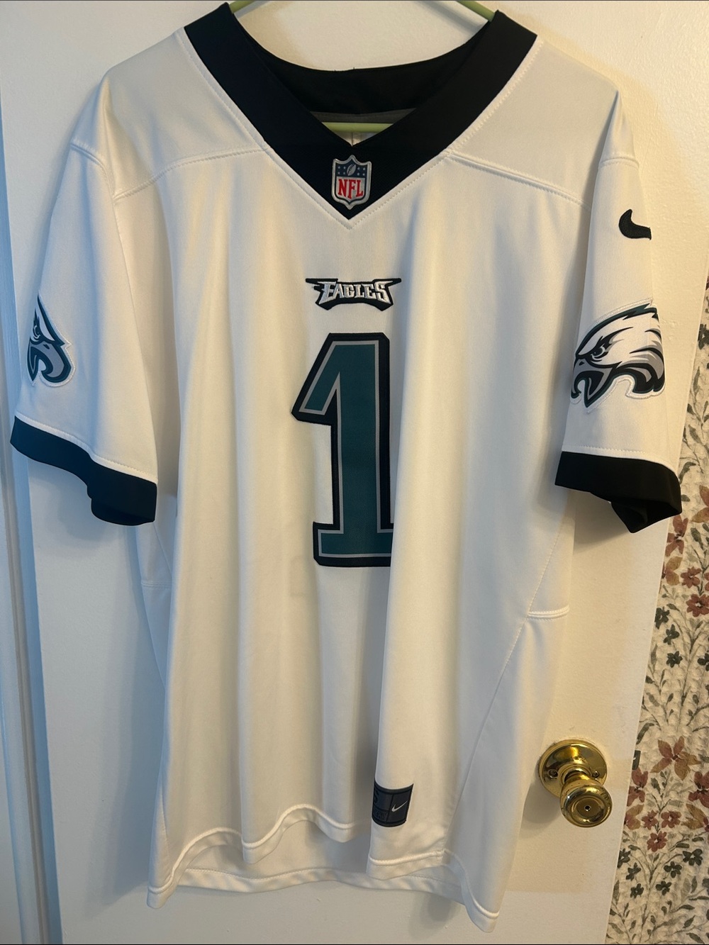 Philadelphia Eagles Jalen Hurts White Football Jersey - Nike